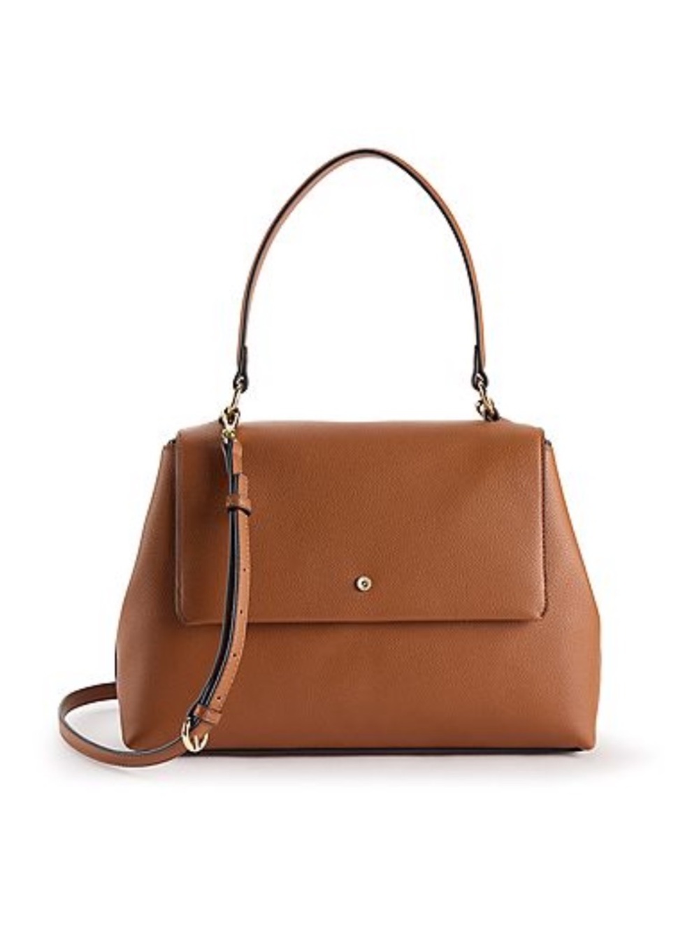 NWT LC Lauren Conrad Satchel/Crossbody with Handle and Removable Strap